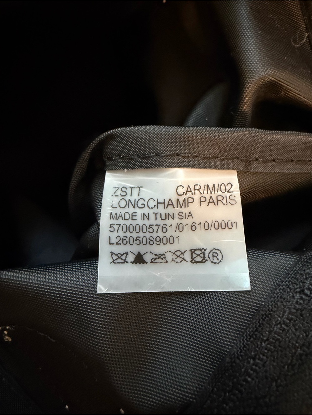 Longchamp Le Pliage Medium Nylon Tote Bag in Black - Picture 8 of 8